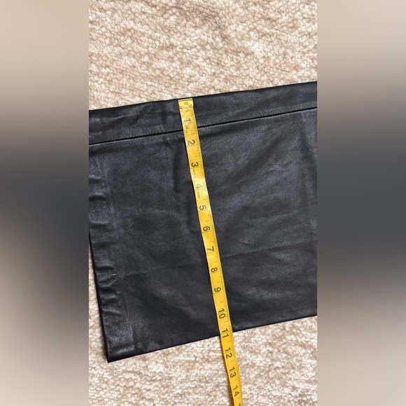 Loulou Studio noro 💯 % lambskin  leather Black Flare & Wide Leg pants - Picture 9 of 17